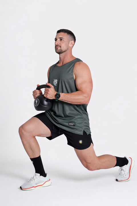 BS Athletic Vests - Athletes Olive