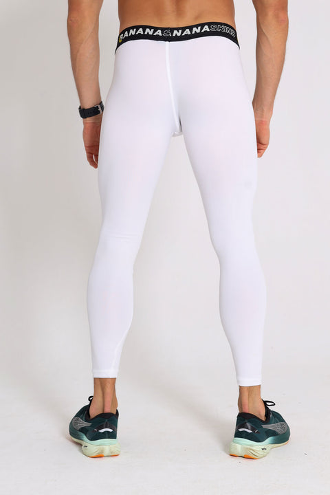 BS Compression L/tights - White