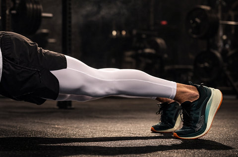 BS Compression L/tights - White