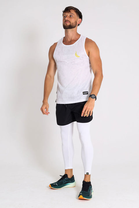 BS Compression L/tights - White