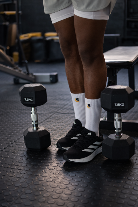 BS White Everyday Socks