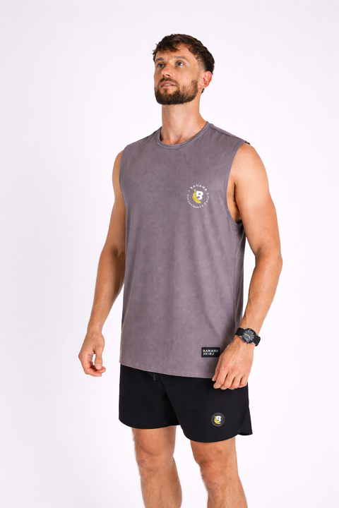BS Muscle Vests - Signature Taupe