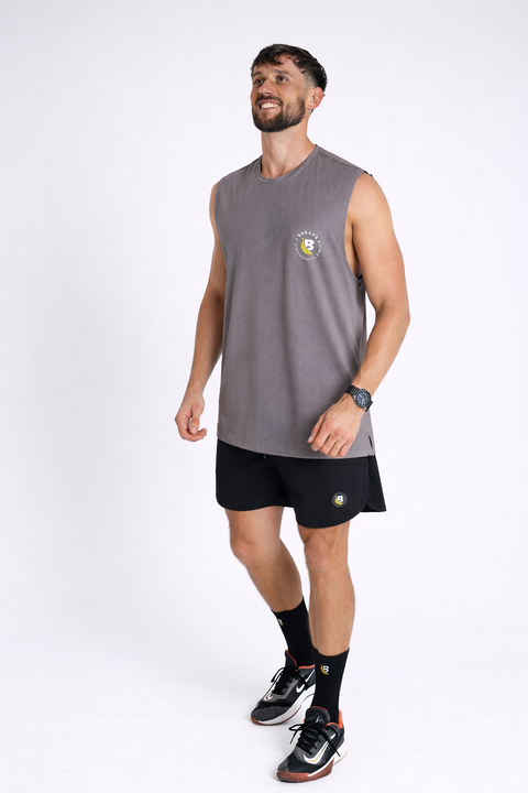 BS Muscle Vests - Signature Taupe