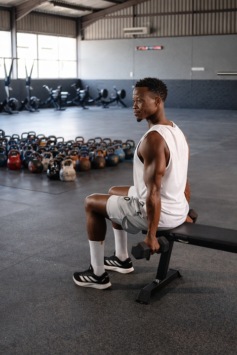 BS Muscle Vests - Acid Wash White