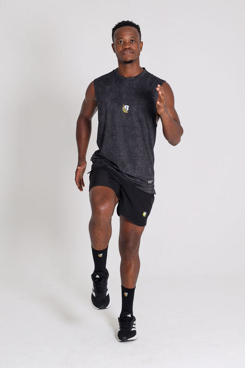 BS Muscle Vests - Textured Black