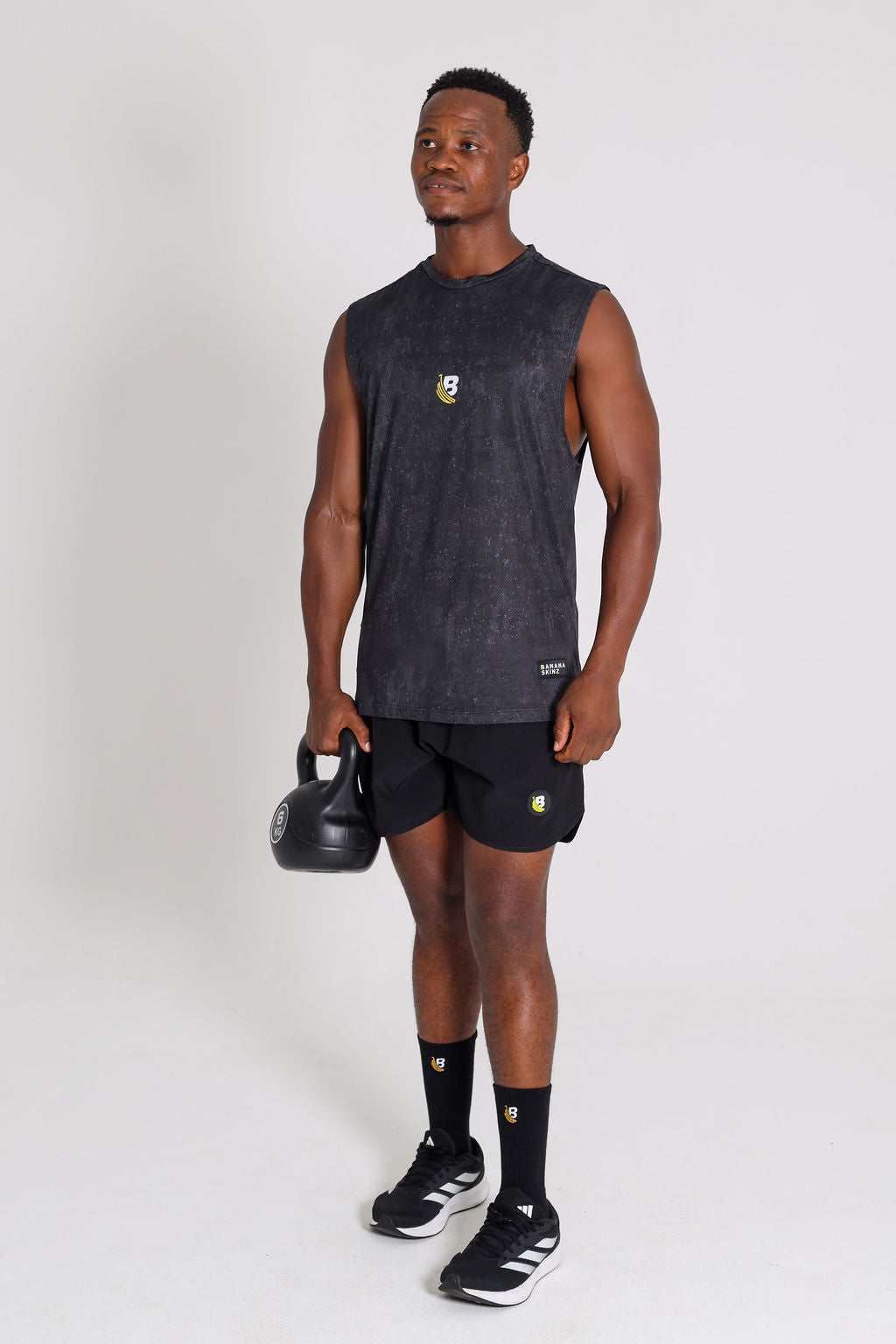 BS Muscle Vests - Textured Black – Banana Skinz
