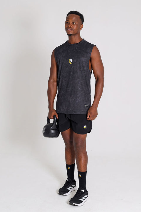 BS Muscle Vests - Textured Black
