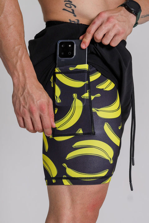 BS Compression S/tights - A Banana Day