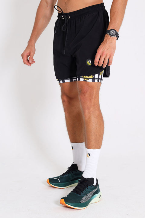 BS Compression S/tights - Banana Break Out