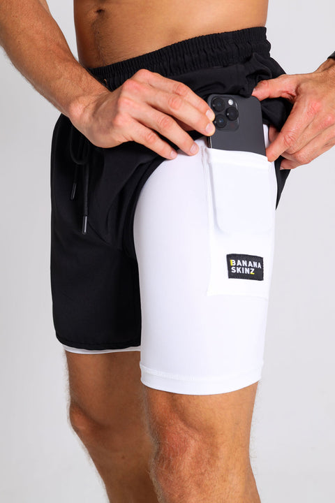 BS Compression S/tights - White