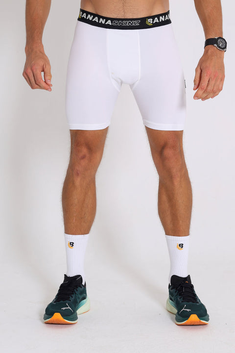 BS Compression S/tights - White