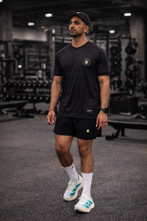 BS Shorts W/tights - Black / Black