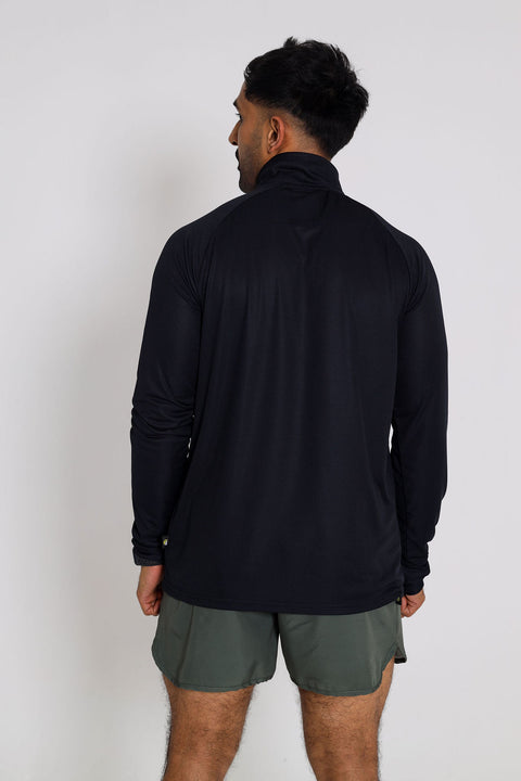 BS 365 1/4 Pullover - Black
