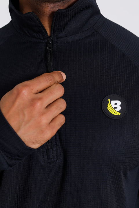 BS 365 1/4 Pullover - Black