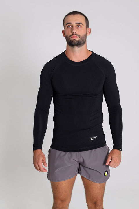 BS Compression L/sleeve - Black