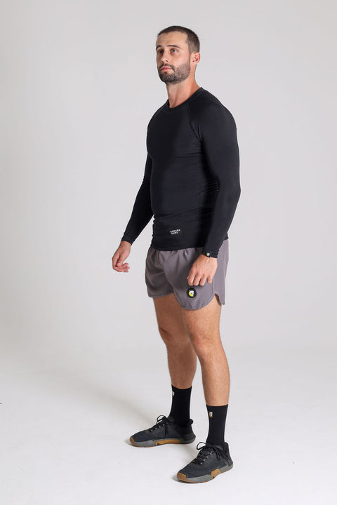 BS Compression L/sleeve - Black